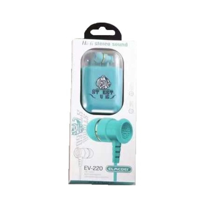 Ενσύρματα ακουστικά - EV-220 - 202562- Light Blue Ενσύρματα ακουστικά - EV-220 - 202562- Light Blue